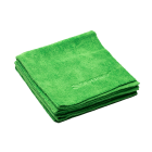 Linges en microfibres verts